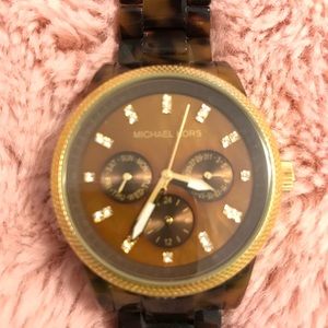 Michael Kor’s Tortoise Shell Watch